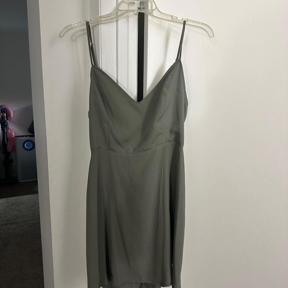 Forever 21 Olive Green Dress